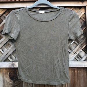 GARAGE green t-shirt